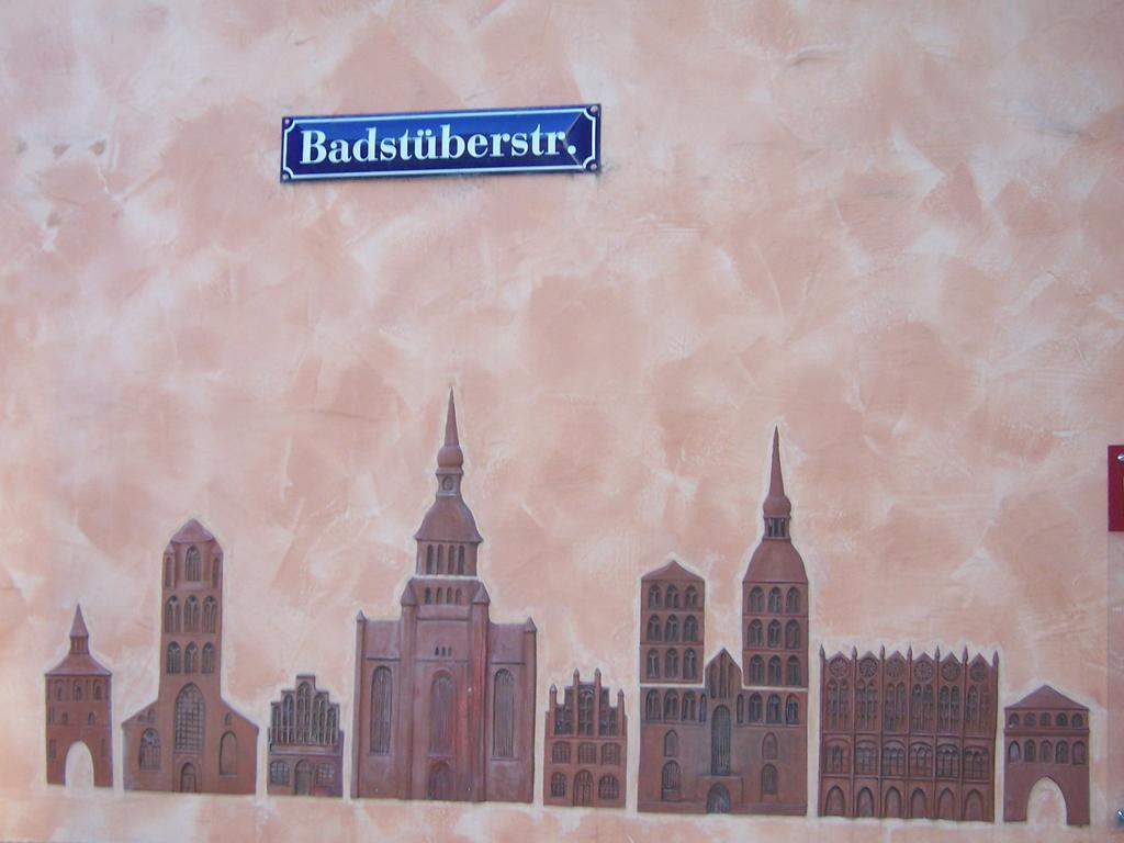 Altstadt Ferienwohnung Stralsund Mit Parkplatz Ngoại thất bức ảnh